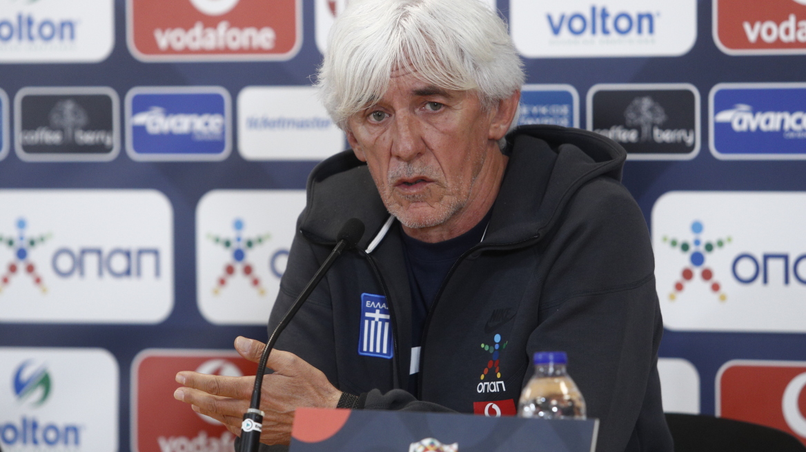 Γιοβάνοβιτς: Δεν θα έρθουν 60.000 στο ΟΑΚΑ για να δουν να παίζουμε για την ισοπαλία, πάμε να κερδίσουμε ξανά την Αγγλία