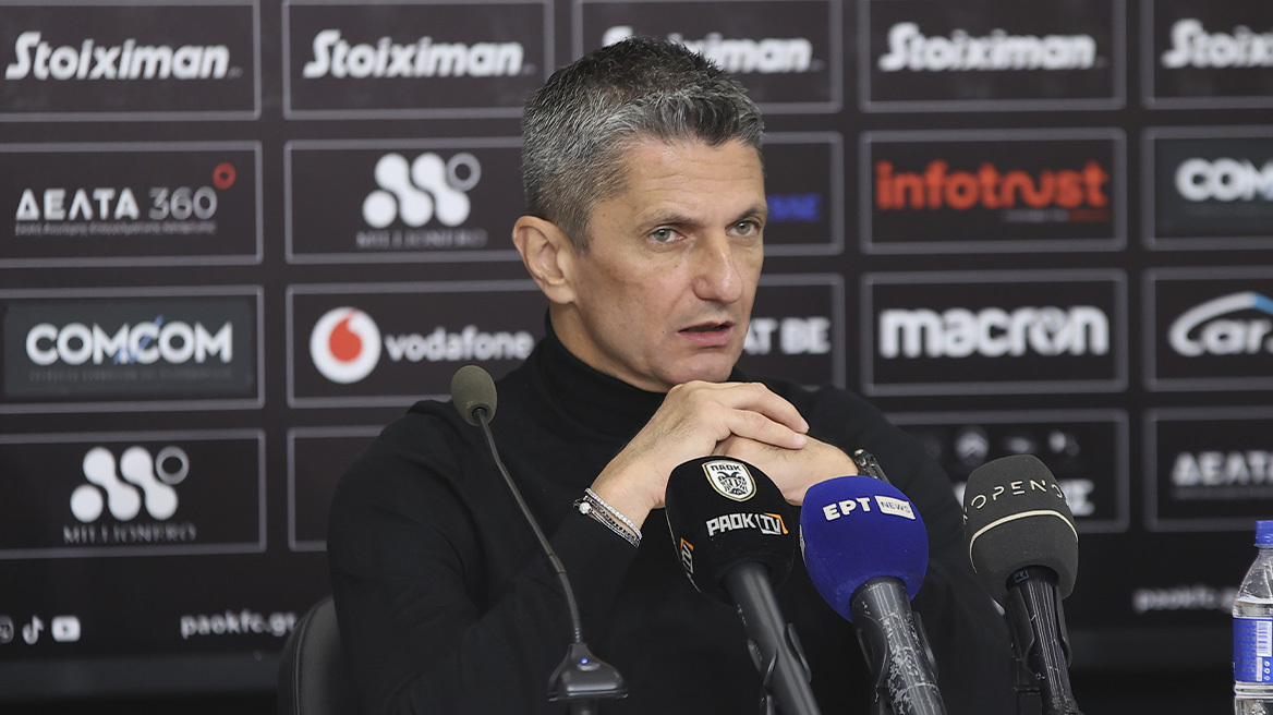 ΠΑΟΚ: Ο Λουτσέσκου επιχείρησε να αφυπνίσει τους παίκτες του - «Δεν υπάρχουν δικαιολογίες για κανέναν»