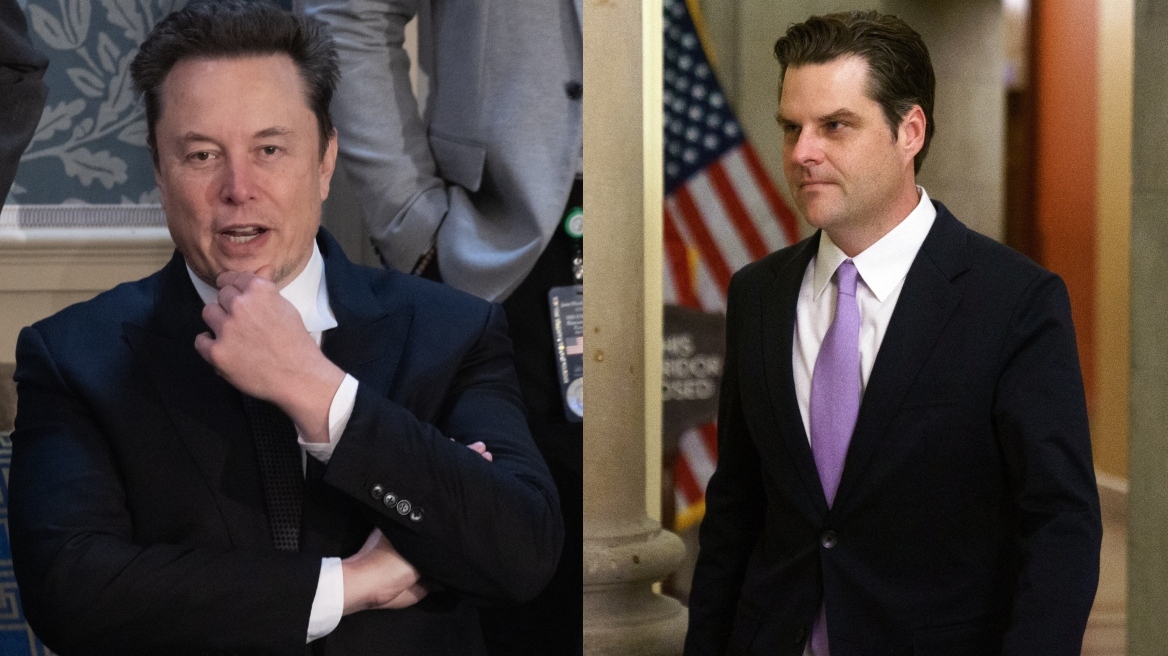 Ο Μασκ «αθωώνει» και αποθεώνει τον νέο υπουργό Δικαιοσύνης του Τραμπ: Ο Γκέιτζ θα είναι το «σφυρί της δικαιοσύνης»