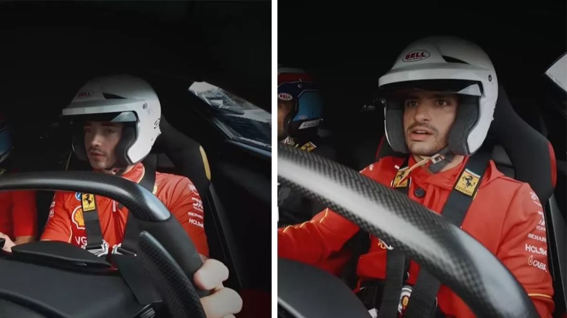 Γκάζια και όνειρα με τους οδηγούς της Ferrari (+video)