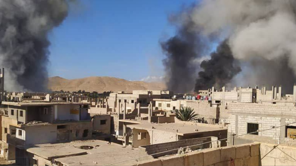 Συρία: Τουλάχιστον 79 νεκροί από βομβαρδισμούς στην Παλμύρα