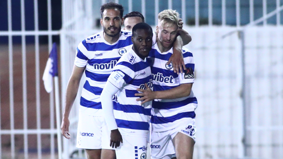 Super League, Ατρόμητος- Λεβαδειακός 2-1: Καρλίτος, Φαν Φερτ απάντησαν στον Ζίνι και οι γηπεδούχοι νίκησαν με ανατροπή – Δείτε τα γκολ