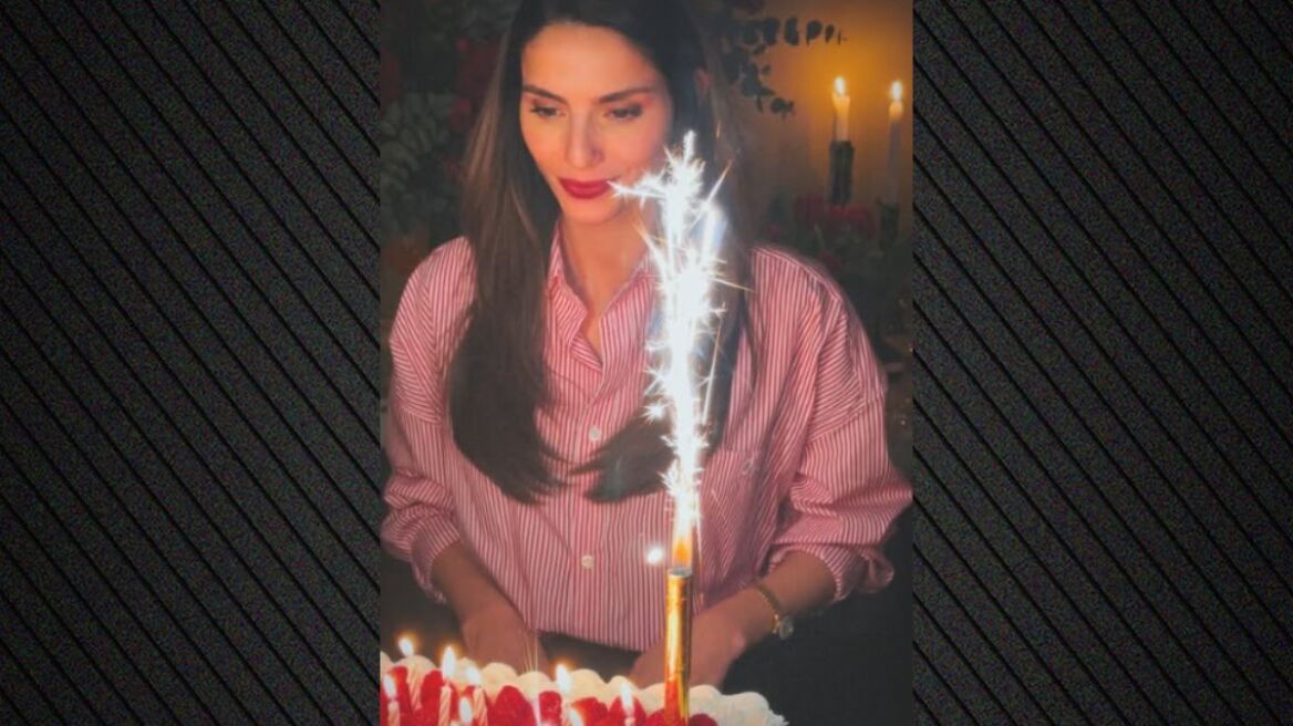 Ηλιάνα Παπαγεωργίου: Γιόρτασε τα γενέθλιά της με τον σύντροφό της στο πλευρό της
