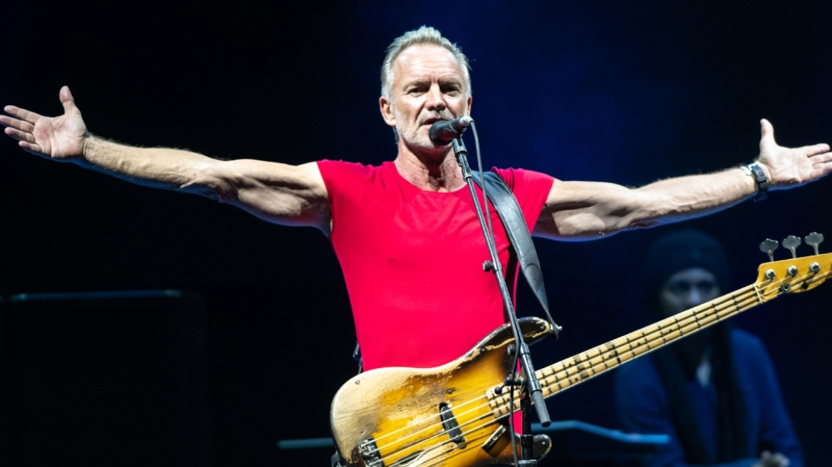 Ο Sting έκανε την πρώτη δημόσια εμφάνισή του μετά την ακύρωση συναυλιών για λόγους υγείας