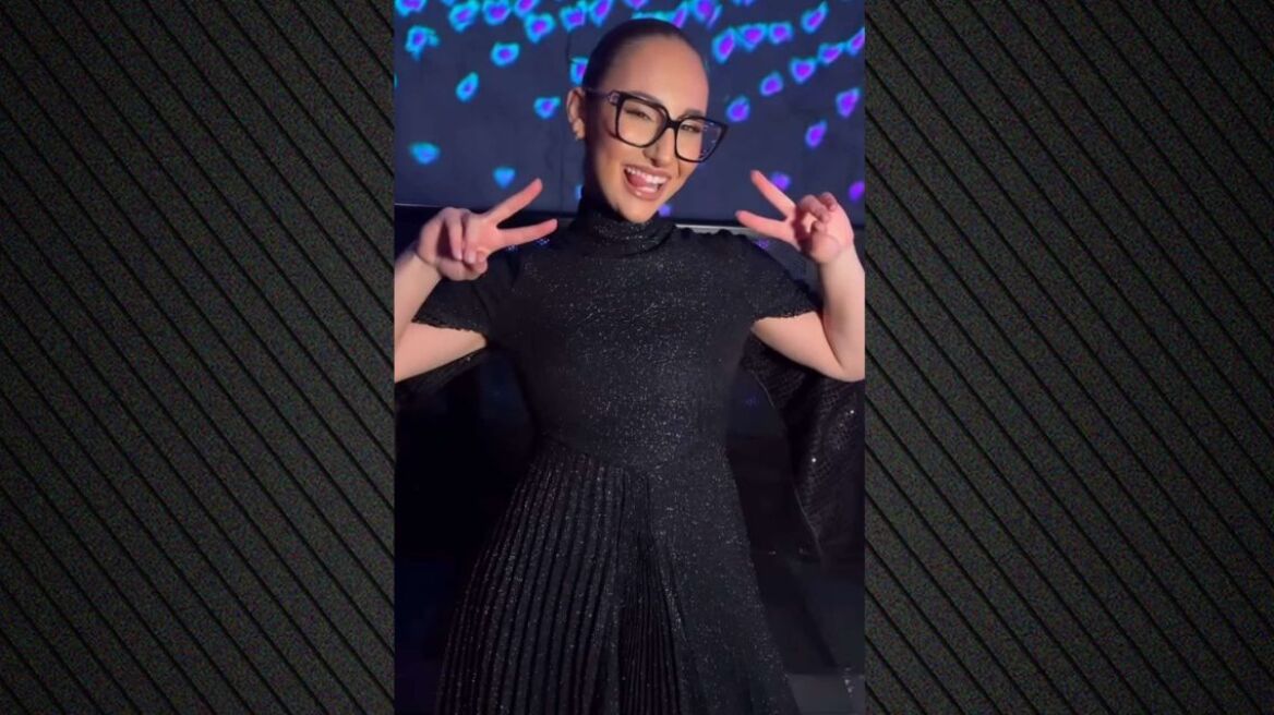 Eurovision: Πραγματοποιήθηκε η πρώτη πρόβα της Κλαυδίας - Η προβλήτα και το μαύρο φουστάνι