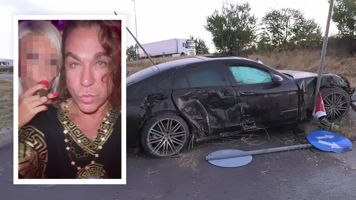 Σοβαρό τροχαίο στη Θεσσαλονίκη με εμπλοκή Porsche.