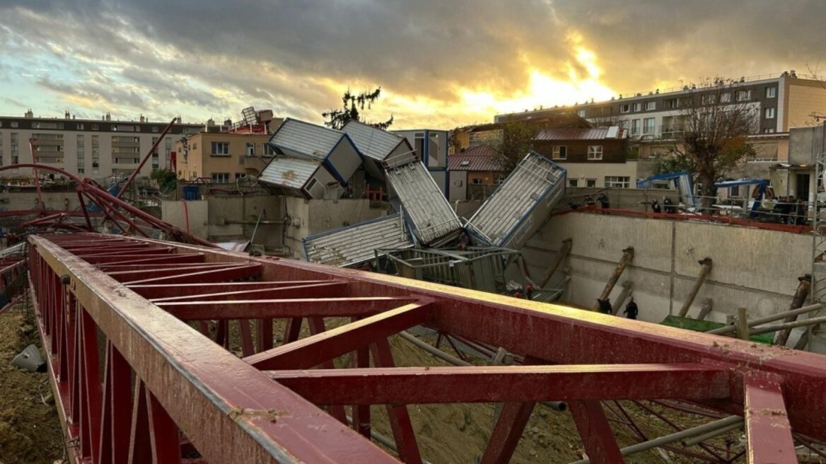 Ένας νεκρός και πολλοί τραυματίες από ανεμοστρόβιλο στα βόρεια του Παρισιού: Γκρέμισε γερανούς, «σήκωσε» στέγες, δείτε βίντεο