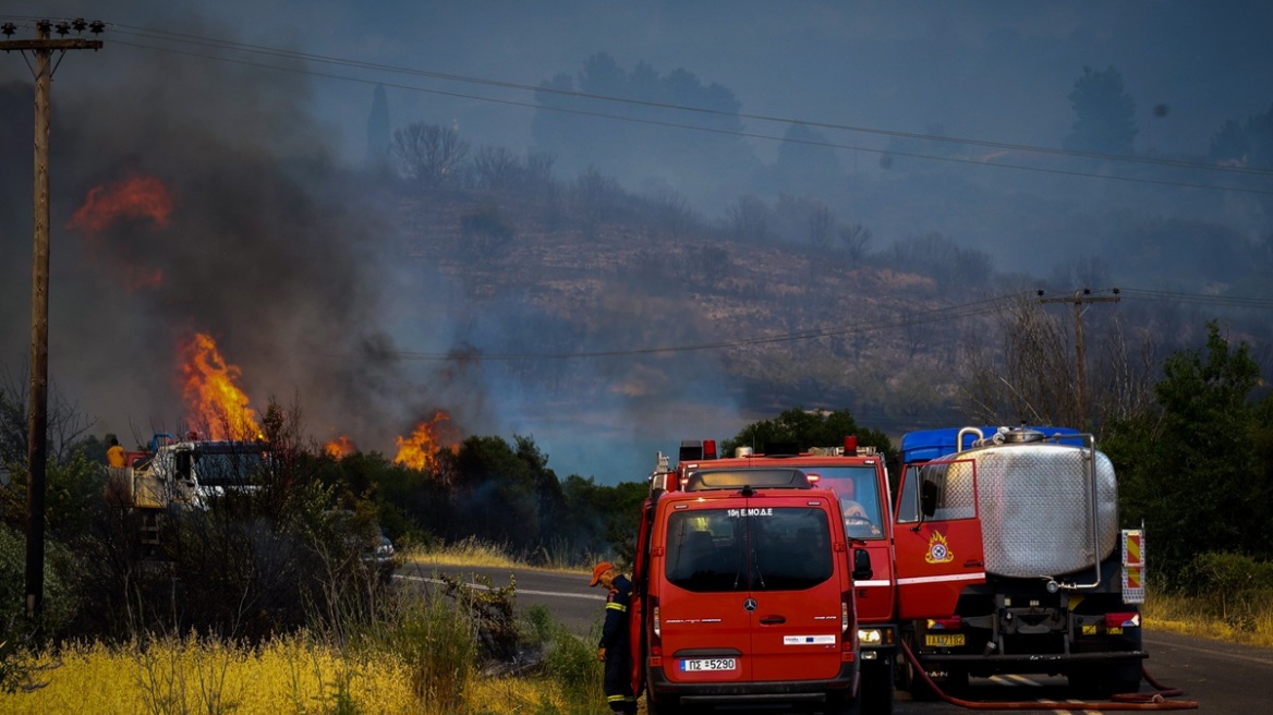 Πολύ υψηλός κίνδυνος πυρκαγιάς για αύριο στην Αττική και ακόμα 5 περιφέρειες