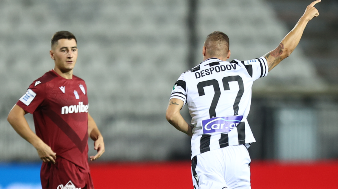 ΠΑΟΚ - ΑΕΛ Novibet 1-0: «Καθάρισε» ο Ντεσπόντοφ στην πρεμιέρα - Δείτε το γκολ 