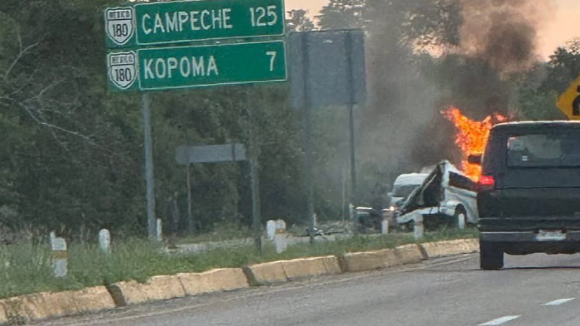 Μεξικό: Τουλάχιστον 15 νεκροί από ένα δυστύχημα που έγινε στην εθνική οδό μεταξύ της Μέριδα και του Καμπέτσε - Δείτε βίντεο   
