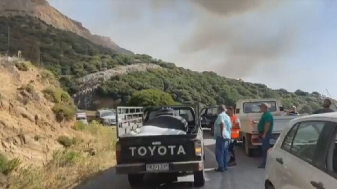 Νάξος: Οριοθετήθηκε η πυρκαγιά - Κάηκαν 2.000 στρέμματα 