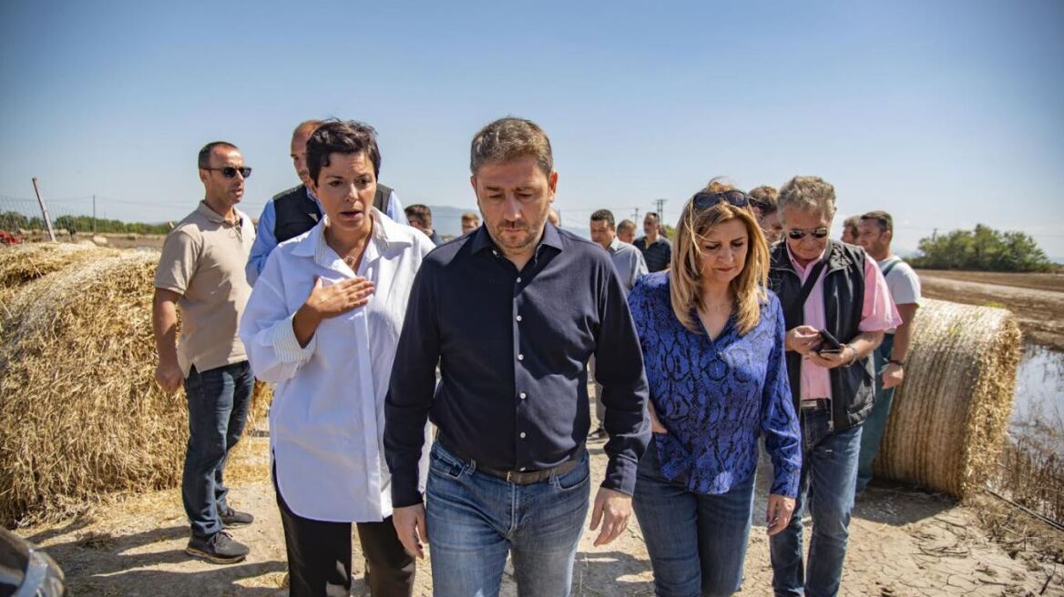 Ανδρουλάκης: Το επιτελικό κράτος της Νέας Δημοκρατίας έχει βουλιάξει στον θεσσαλικό κάμπο