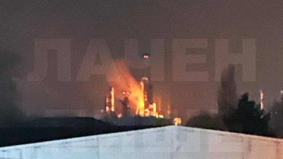 Νέο πλήγμα ουκρανικών drone σε διυλιστήριο στη Ρωσία