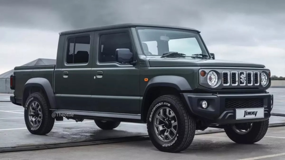 Το θέλουμε… χθες: Έρχεται διπλοκάμπινο Suzuki Jimny;