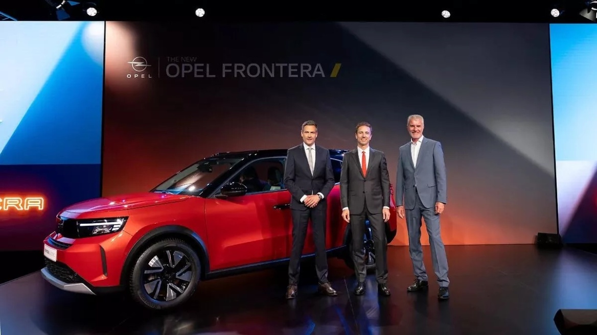 Νέο Opel Frontera: Επταθέσιο, υβριδικό και ηλεκτρικό!