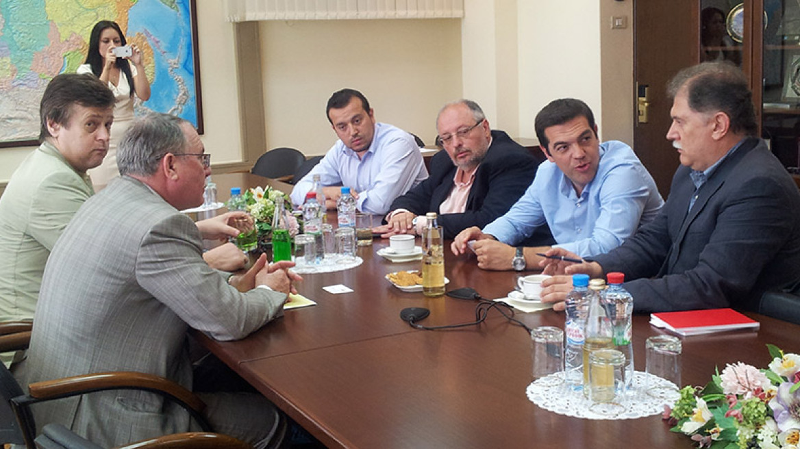Τσίπρας: Συνάντηση στην Μόσχα με τον Καλάσνικοφ του Κομμουνιστικού Κόμματος