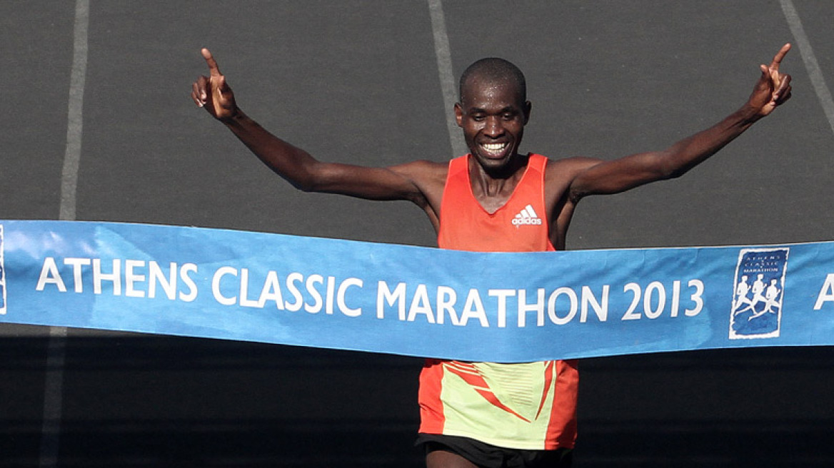 O Κενυάτης Χίλαρι ο μεγάλος νικητής του Μαραθωνίου της Αθήνας 