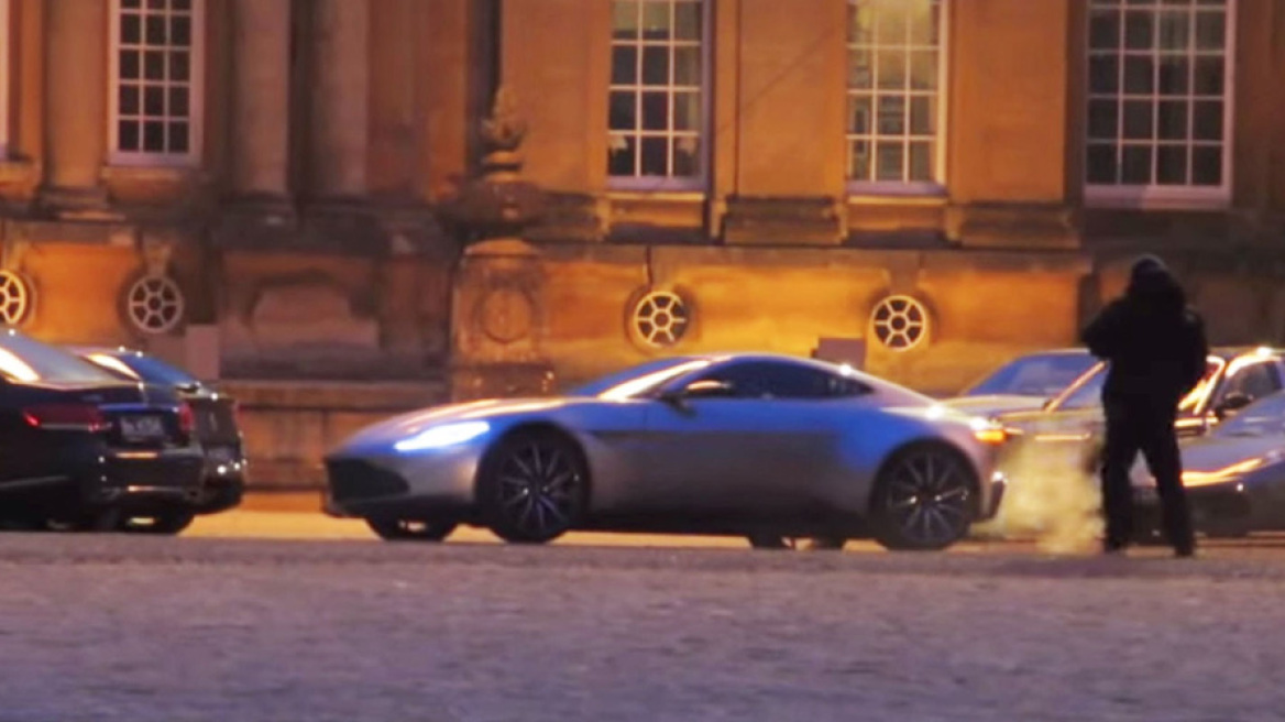 Video: Η Aston Martin DB10 στα γυρίσματα του James Bond