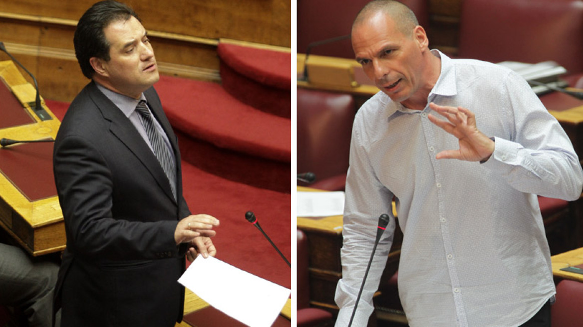 Αδωνις σε Βαρουφάκη: «Δεν ντρέπεσαι, πράκτορα του Σόρος;»