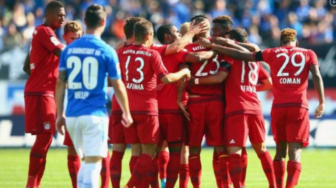 Ντάρμσταντ - Μπάγερν 0-3
