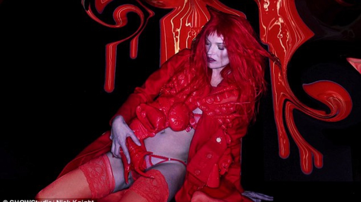 Η Kate Moss και οι φίλες της ποζάρουν ως «Οι επτά θανάσιμες αμαρτίες»