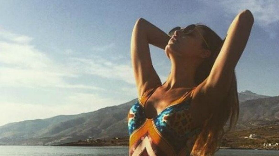 Η Αντωνία Καλλιμούκου περνάει καλά! 