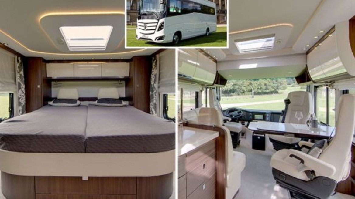 Αυτό είναι το πιο πολυτελές τροχόσπιτο στον κόσμο - Διαθέτει και... γκαράζ!