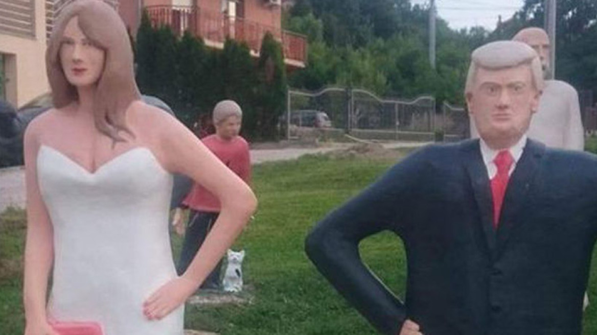 Το αποτυχημένο άγαλμα της Μελάνια Τραμπ στη Βοσνία... είναι μόνο για γέλια 