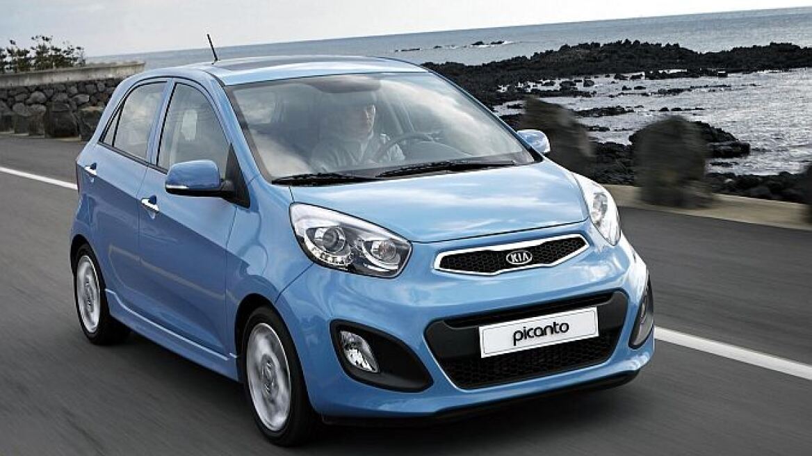 Το εσωτερικό του νέου Kia Picanto