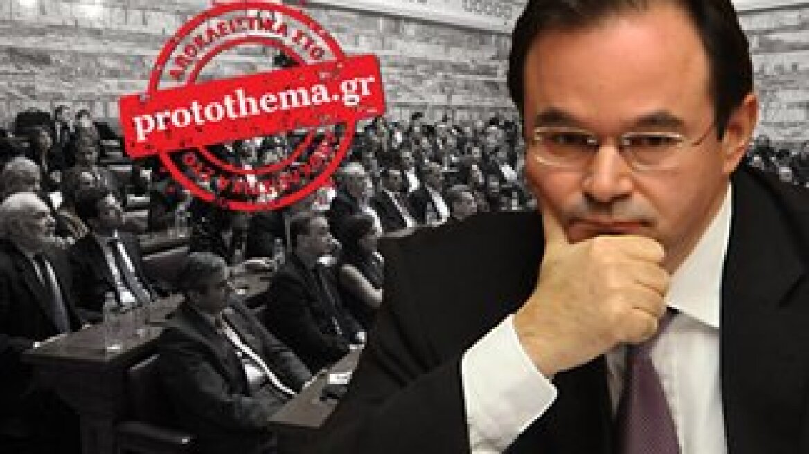 MPs are calling on Papakonstantinou about the 50 bil euros