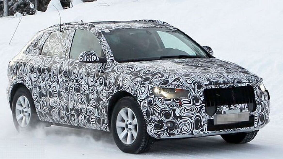 Paparazzi: Το Audi Q3 δοκιμάζεται