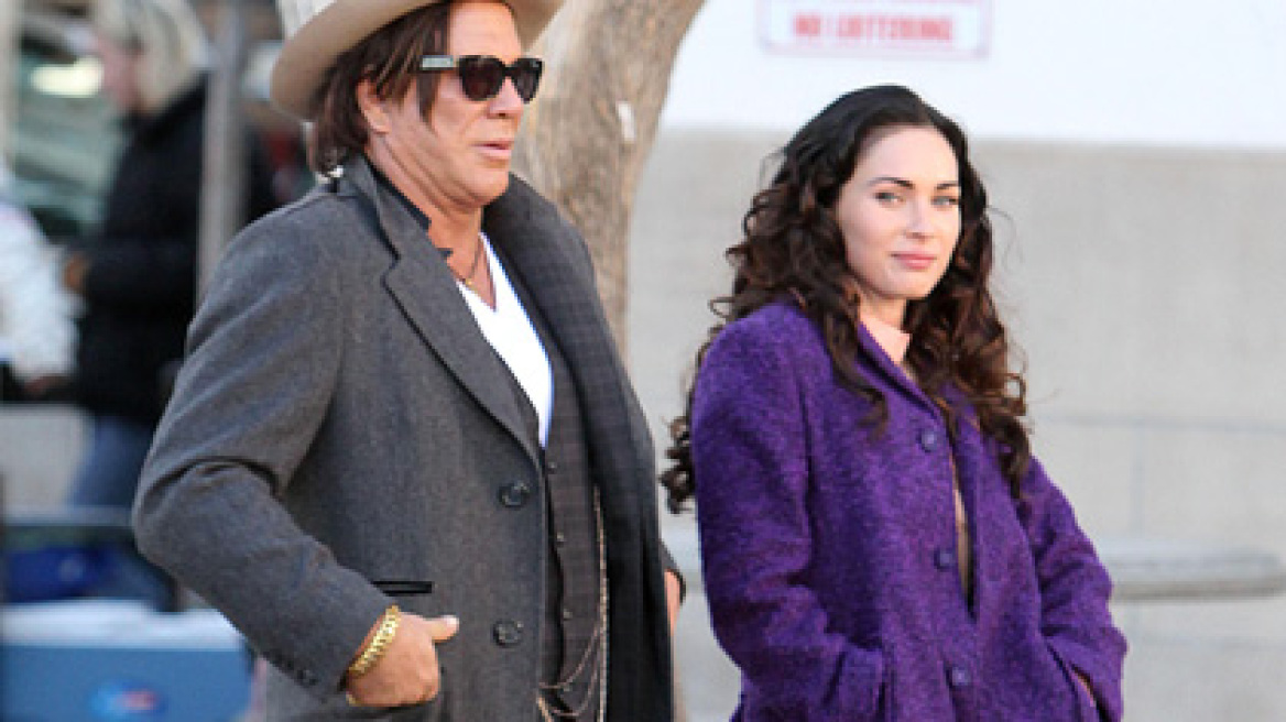 Ο Mickey Rourke «έθαψε» την Megan Fox