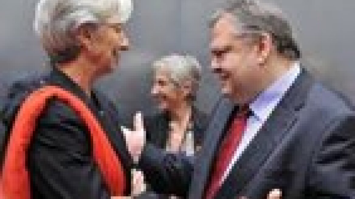 Venizelos with Lagarde and Geithner
