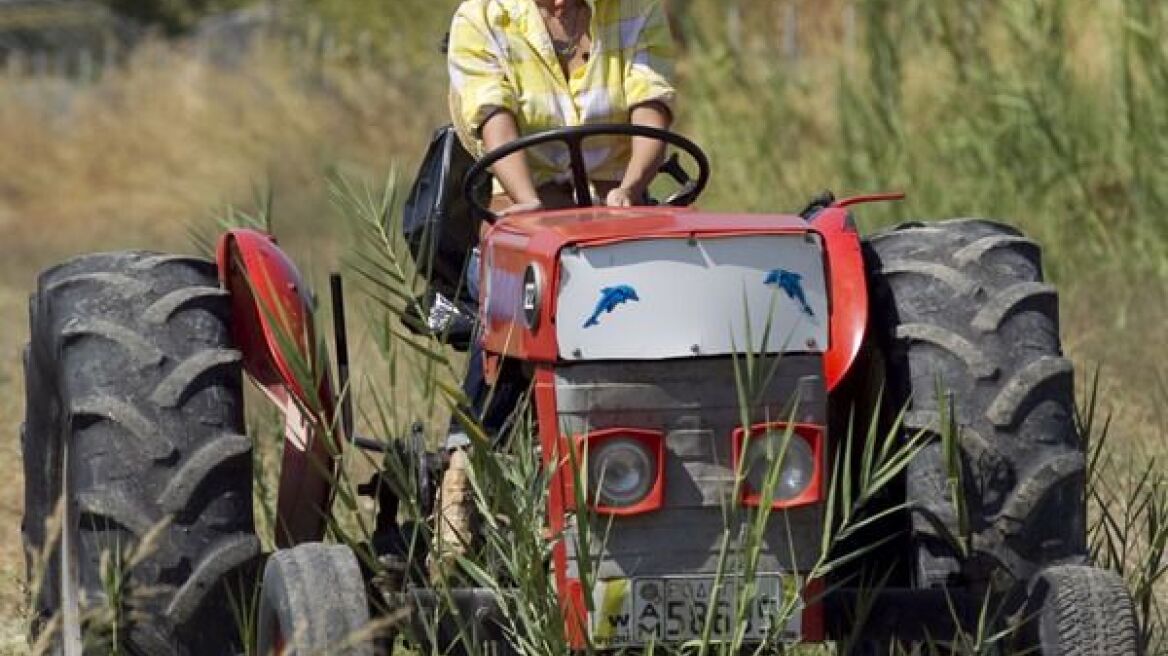 Τι κάνει η Νικολέττα Ράλλη στο ...τρακτέρ; 