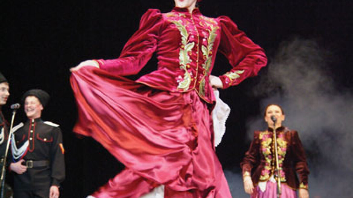 Οι Κοζάκοι της Ρωσίας στο θέατρο Badminton