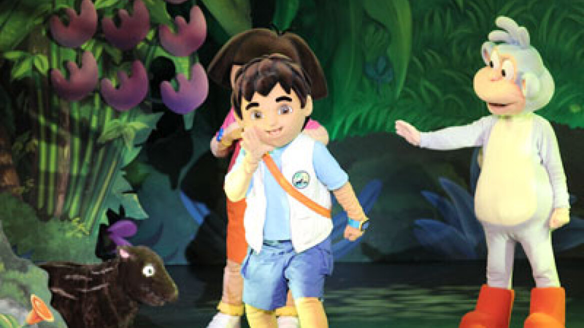 Η Ντόρα η μικρή εξερευνήτρια στο Θέατρο Badminton