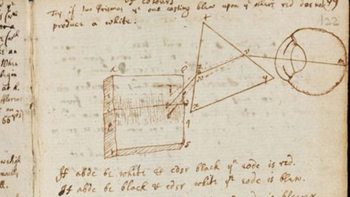 Για πρώτη φορά online τα ιστορικά χειρόγραφα του Νεύτωνα