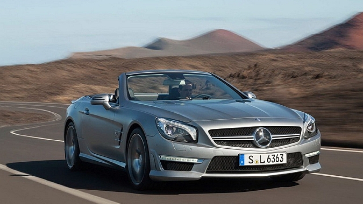Η «καυτή» Mercedes SL63 AMG (video)