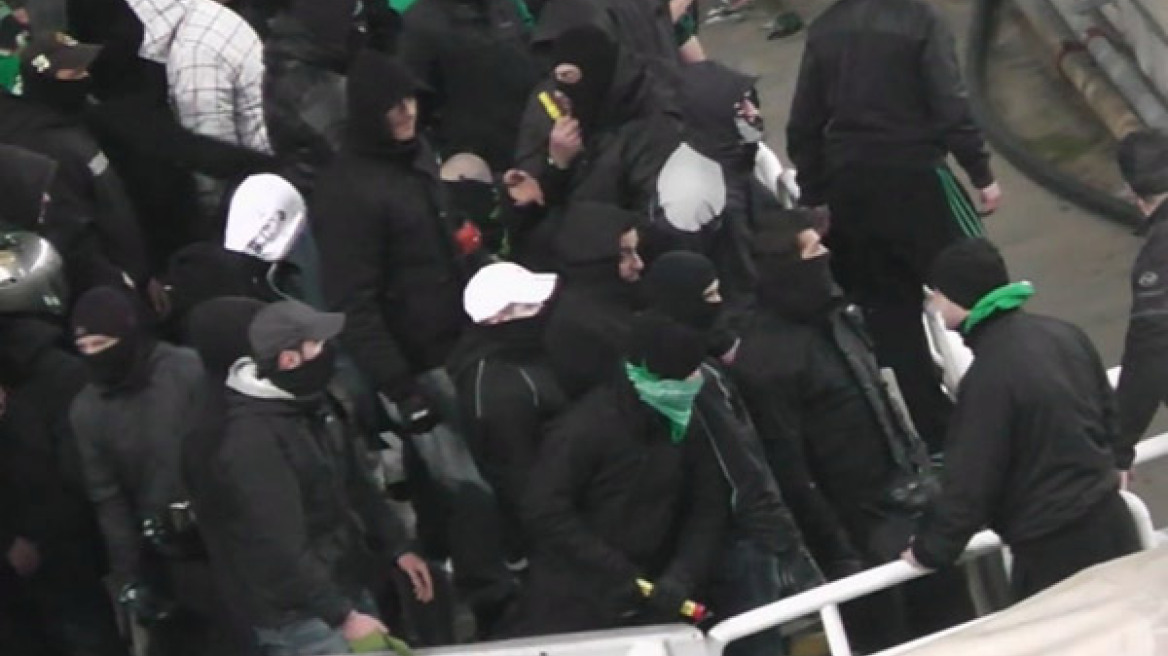 Here are the hooligans who caused the clashes in the Olympic Stadium