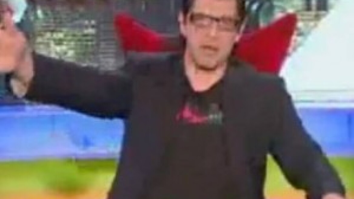 Ο Σάκης Ρουβάς στο ρόλο του Θέμου! 