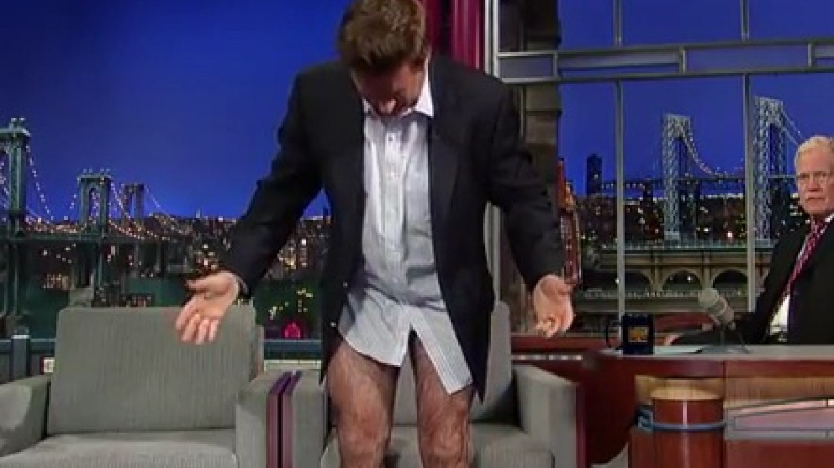 Baldwin - Letterman: Κατέβασαν τα παντελόνια τους on air!