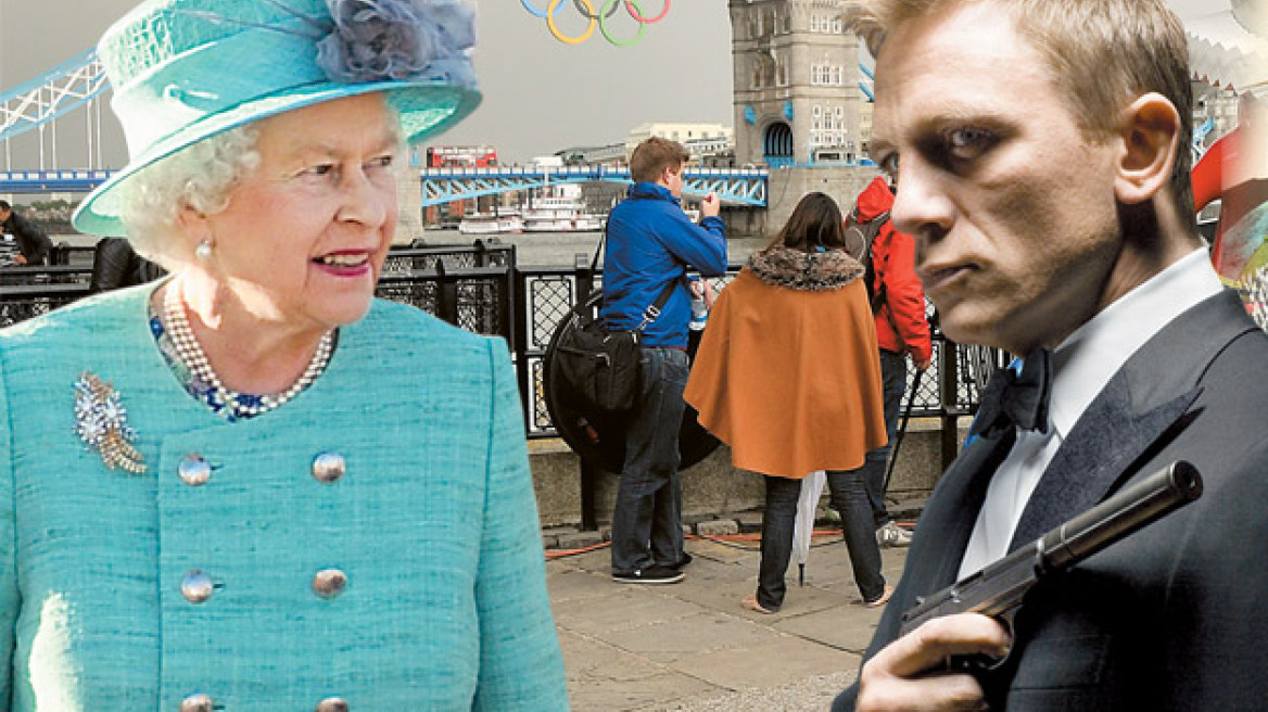 Τελετή έναρξης Ολυμπιακών με Τζέιμς Μποντ