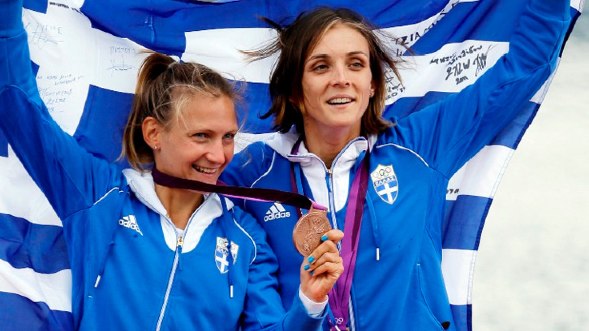 Χάλκινο μετάλλιο στην κωπηλασία από Τσιάβου και Γιαζιτζίδου