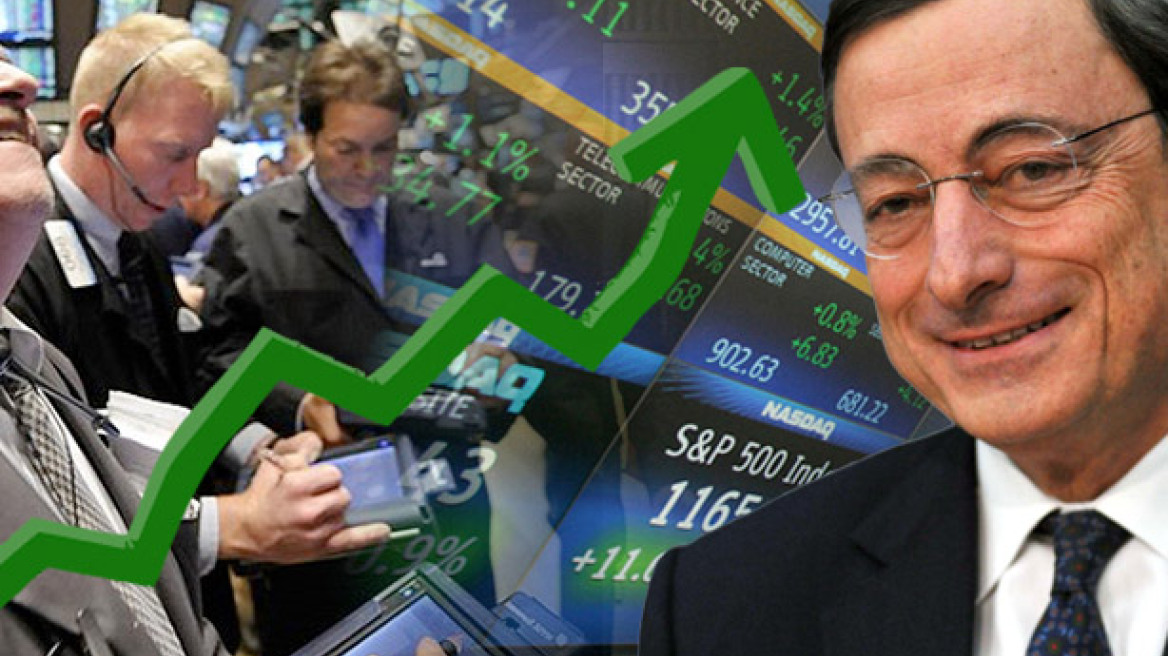 "Χειροκροτούν" οι επενδυτές  τις αγορές ομολόγων από την ΕΚΤ