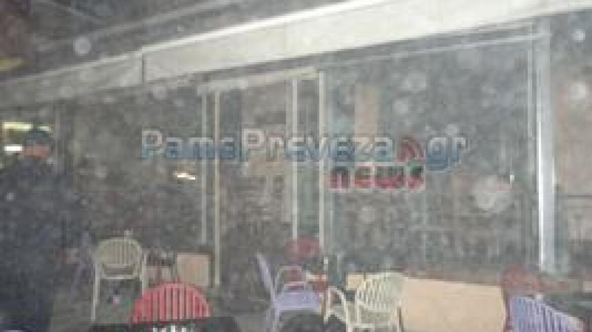 Φωτιά σε ουζερί τα ξημερώματα στην Πρέβεζα 