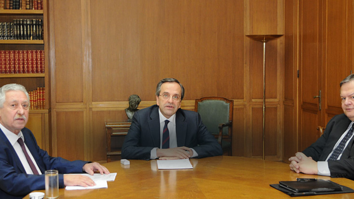  Σκηνικό ρήξης με την τρόικα από Κουβέλη- Βενιζέλο