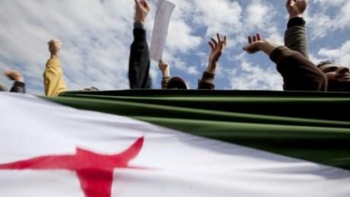 Διαδηλώσεις κατά την πρώτη ημέρα της εκεχειρίας στη Συρία 