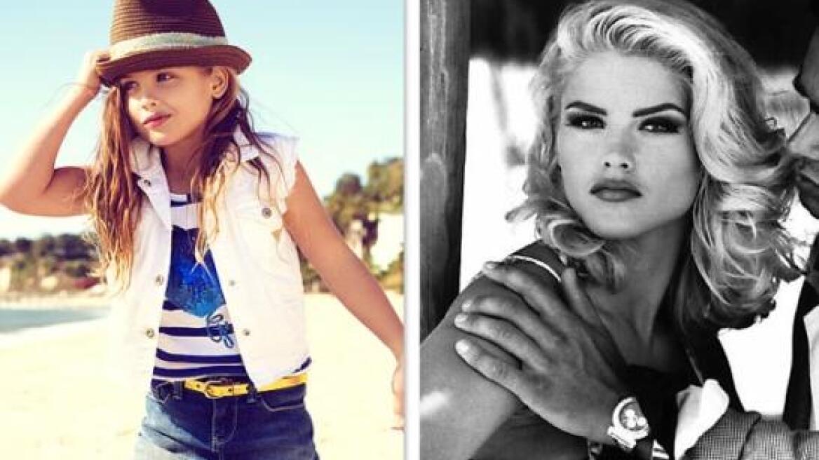 Στα βήματα της Anna Nicole Smith η 6χρονη κόρη της 
