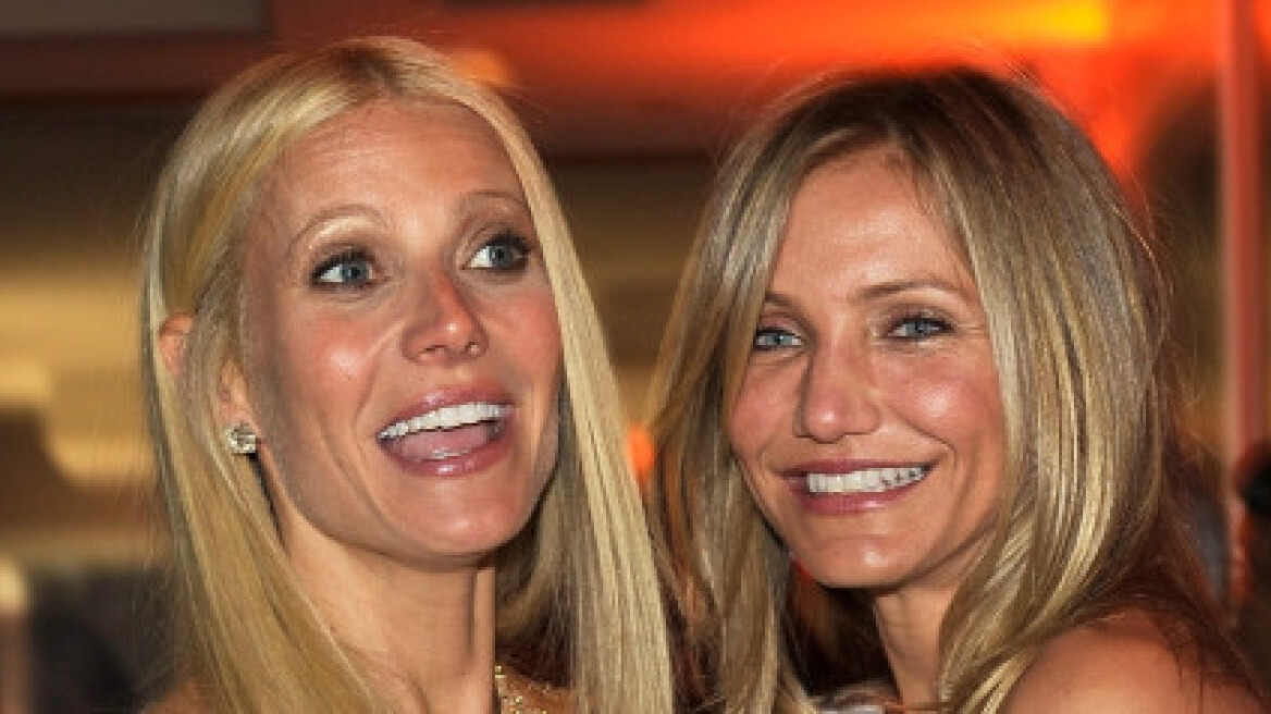 Η Gwyneth Paltrow κάνει αποτρίχωση στο μπικίνι της μαζί με την Cameron Diaz 