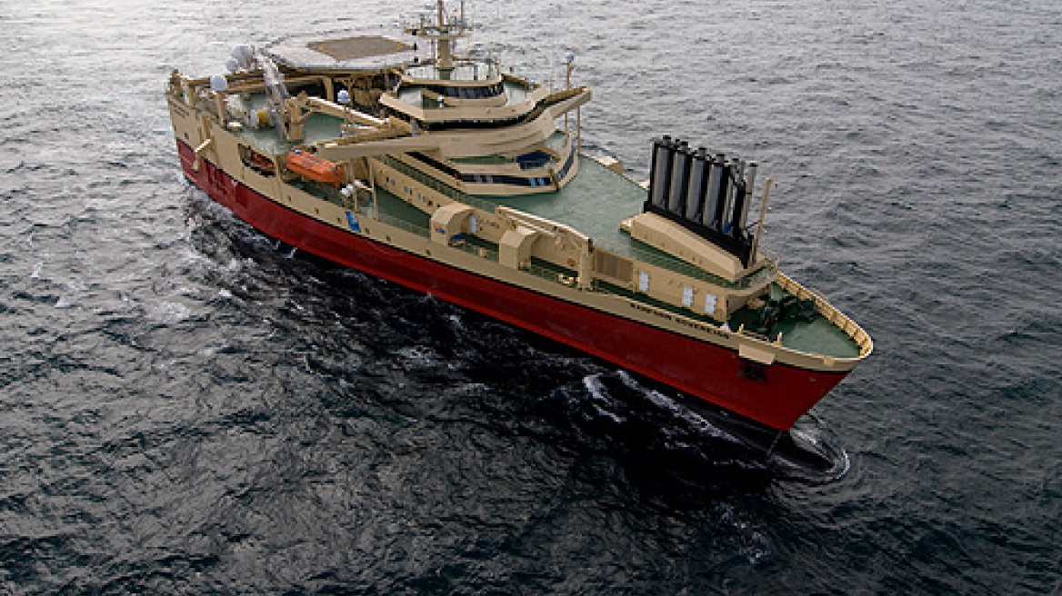 Τουρκικά πολεμικά πλοία παρενόχλησαν νορβηγικό ερευνητικό στην Κύπρο